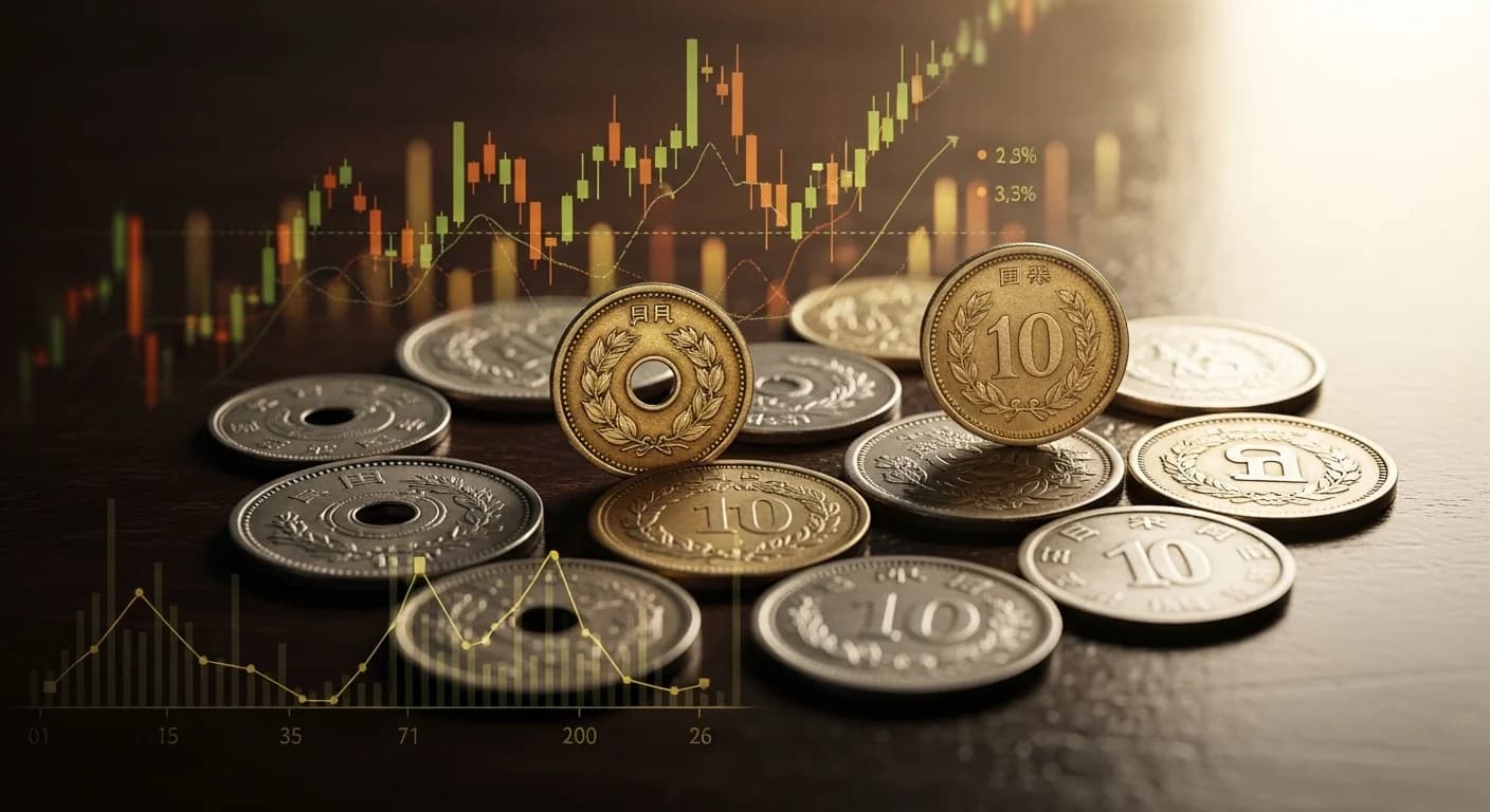 古銭の相場チャート — 価格推移の分析と実需のタイミングを示すグラフ
