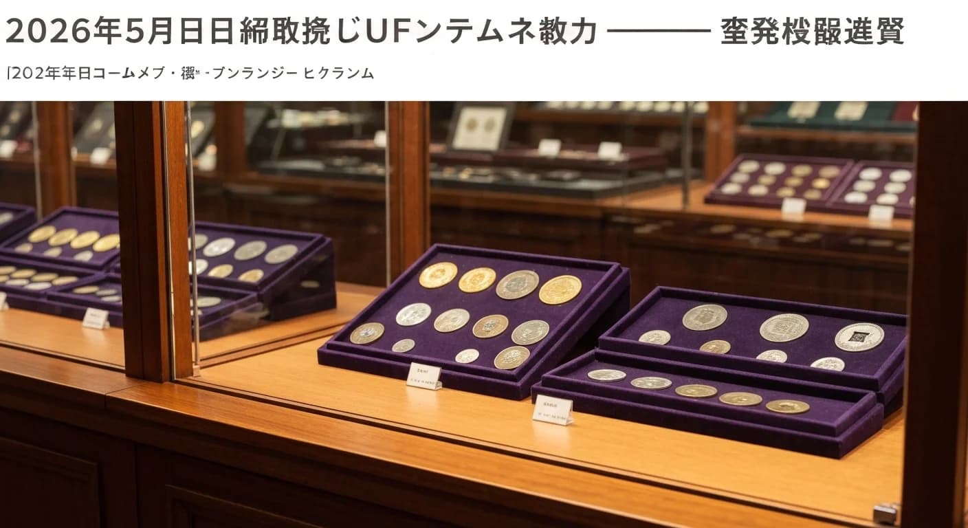 2026年5月 三菱UFJ信託銀行が日本古銭の事業承継・遺贈プランを提供開始 — 銀行系信託が古銭資産を「相続財産」として正式管理へ のヘッダ画像
