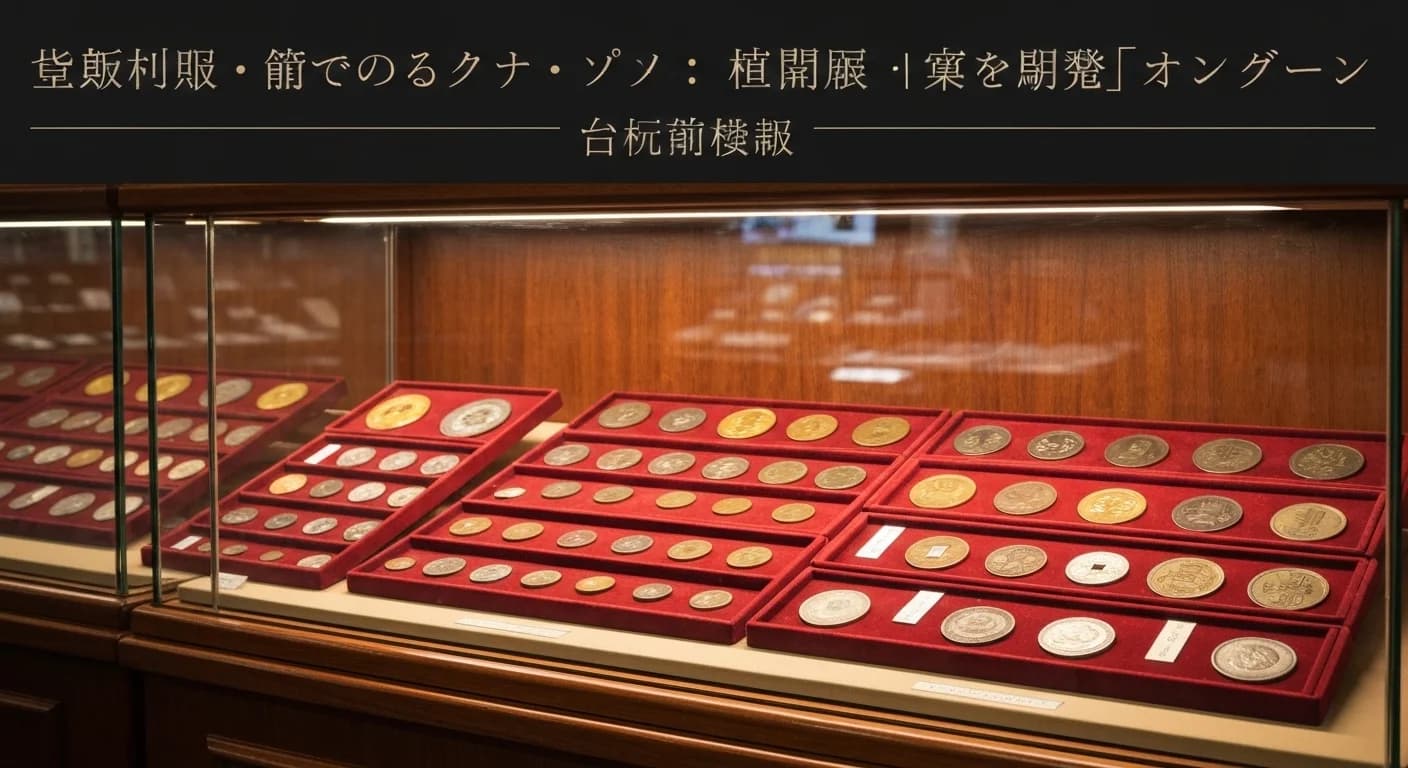 記念貨幣の相場と価値を読み直すイメージ
