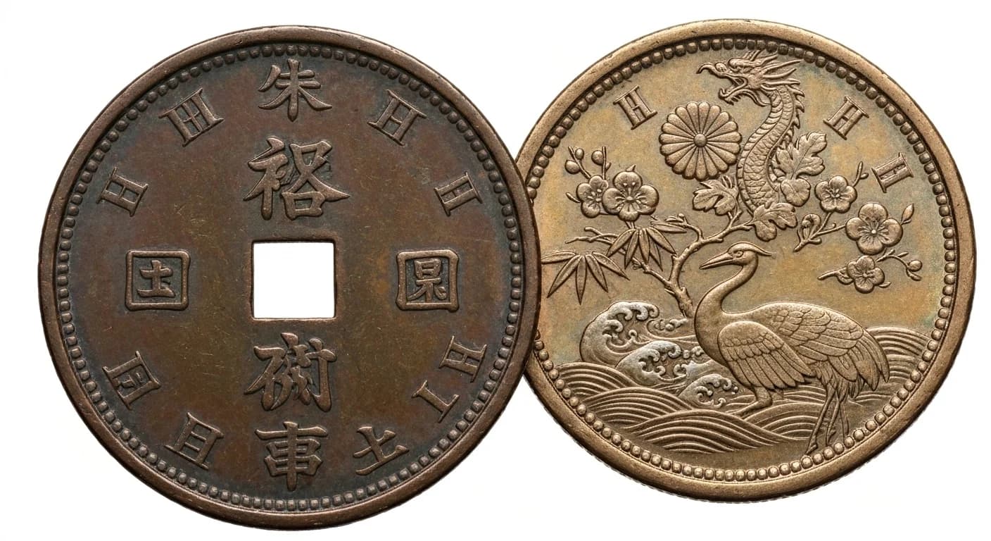 江戸銀貨の相場と落札データのイメージ