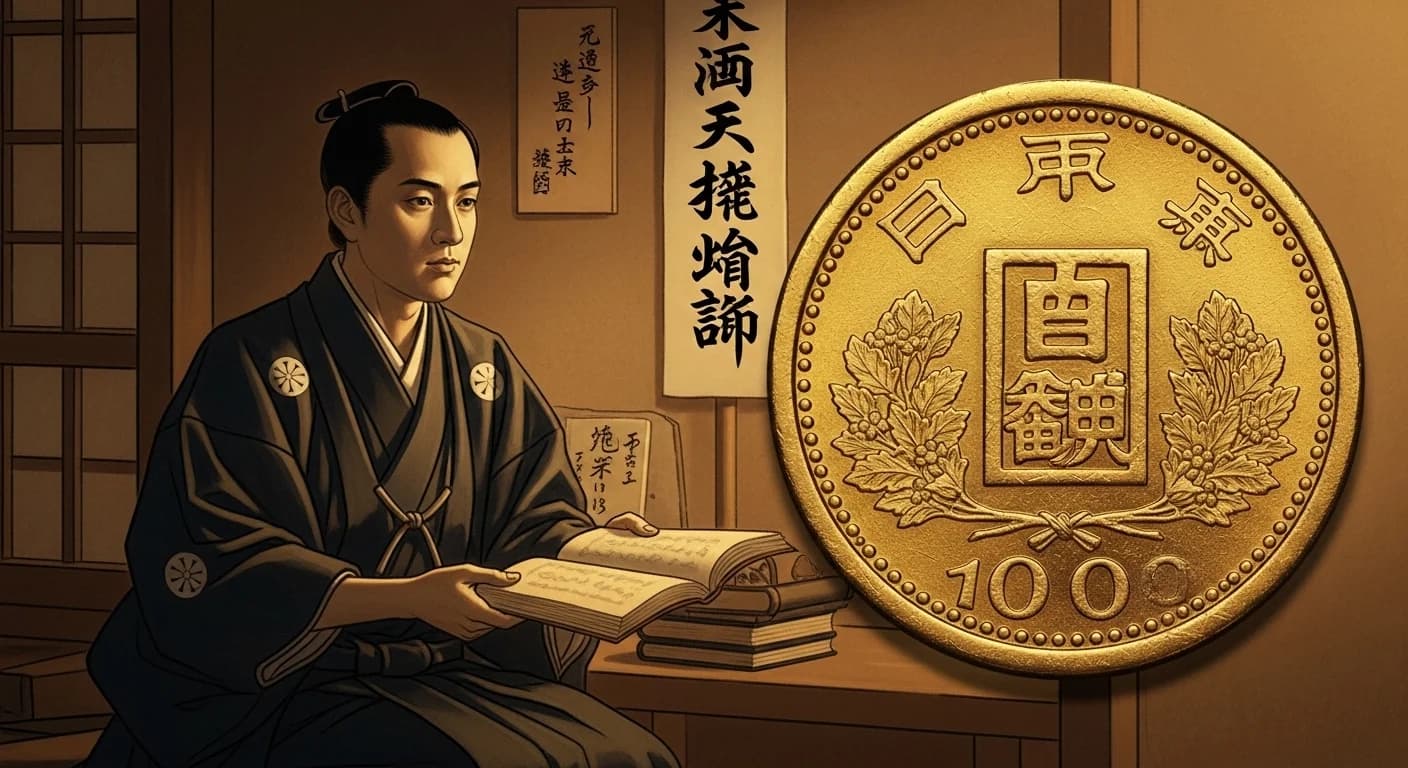 文久永宝と金貨体制の終焉にまつわる歴史的場面（第1章）