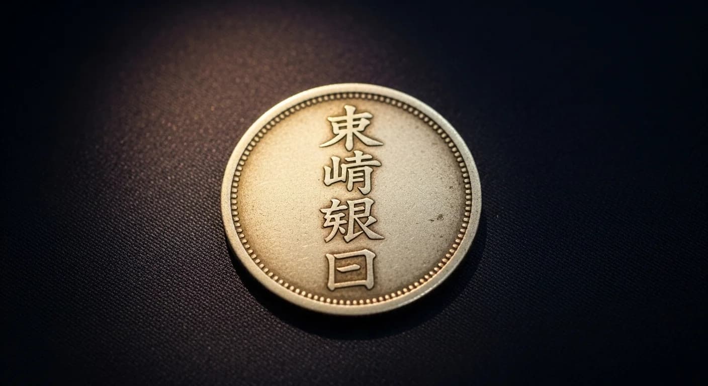 丁銀と豆板銀の二体制の本体（江戸銀貨）