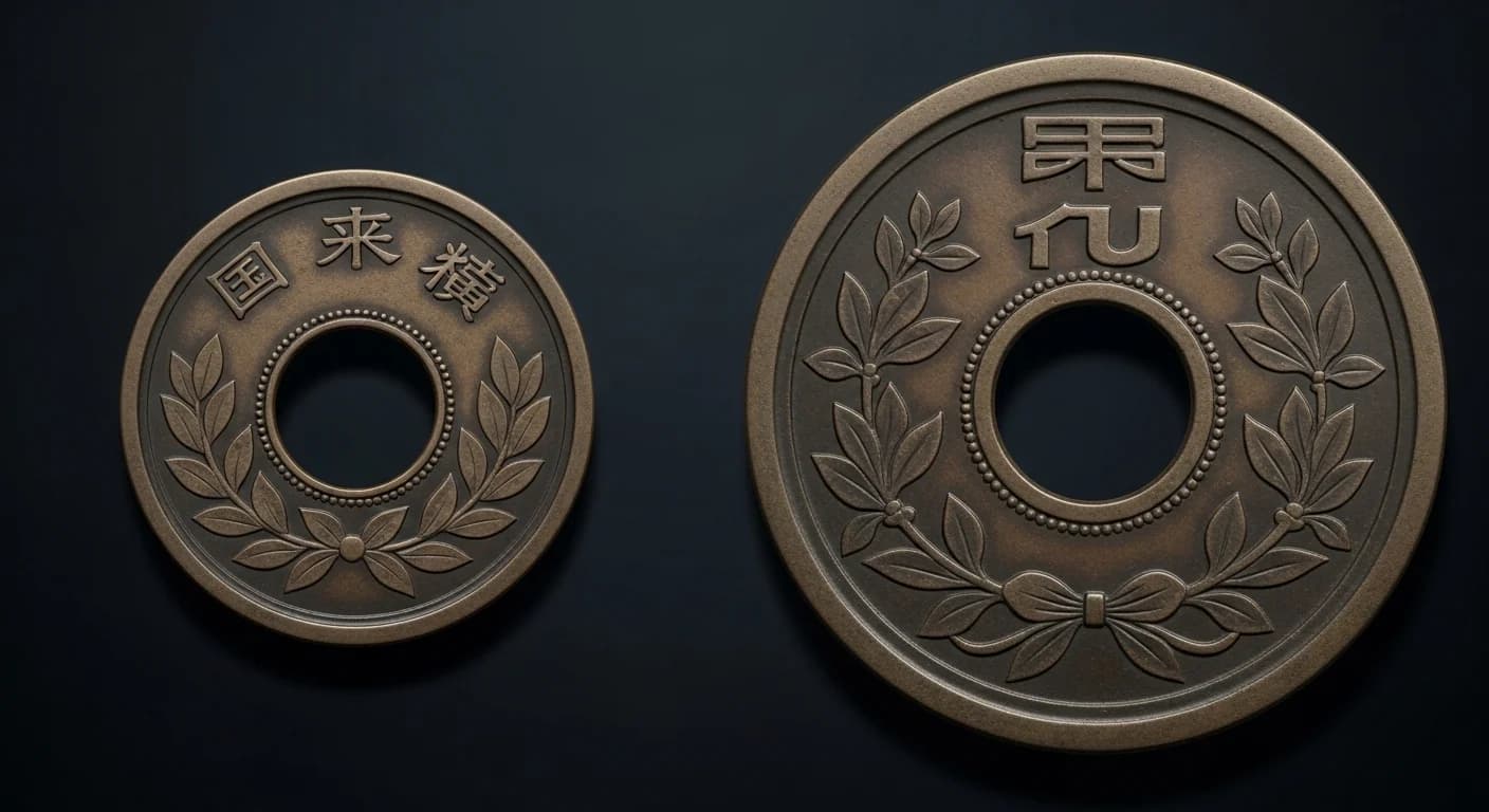 後世の改鋳された貨幣