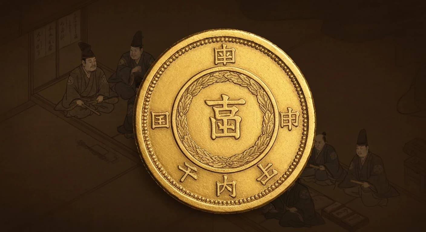 改鋳された金貨の図