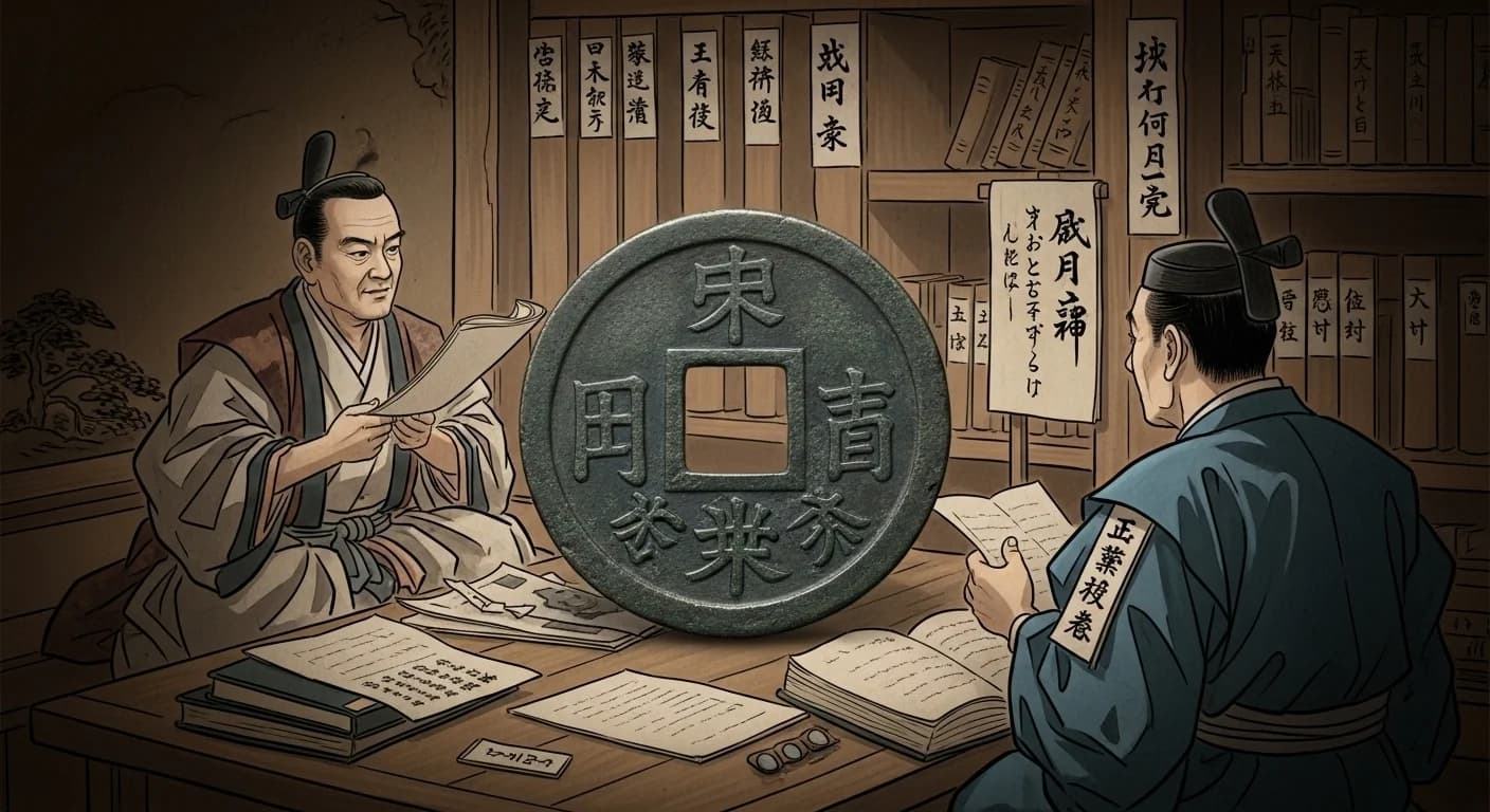 寛平大宝にまつわる歴史的場面（第1章）