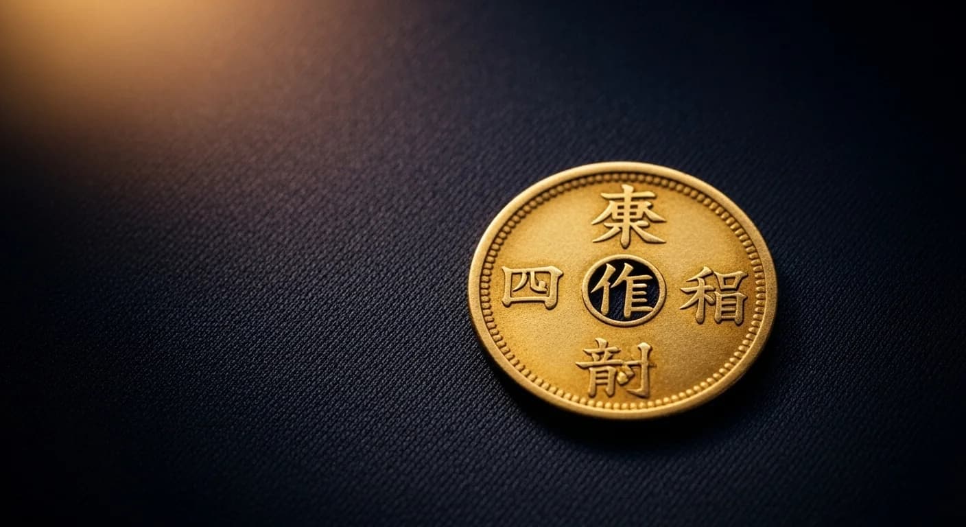 金座の創設（慶長6年）の本体（江戸金貨）
