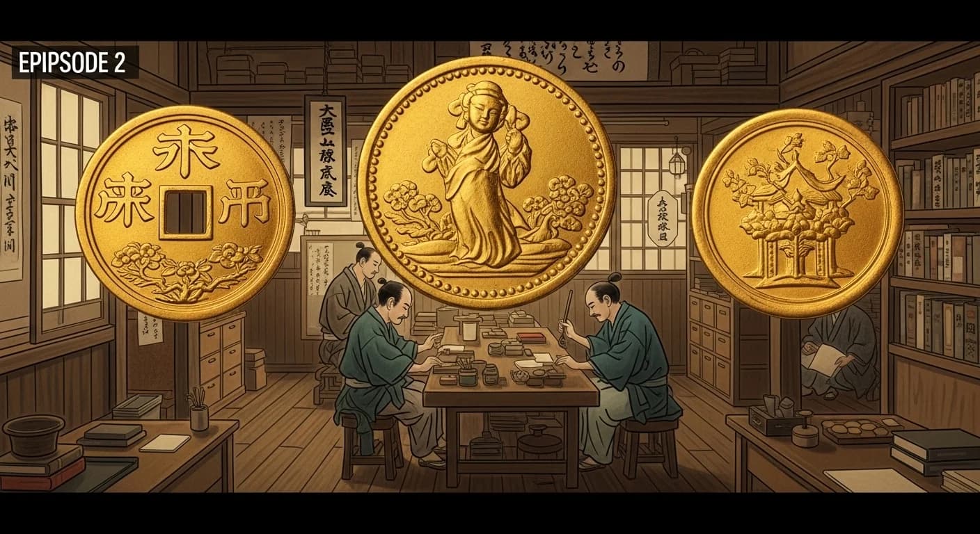 小判の量目変遷一覧にまつわる歴史的場面（第2章）