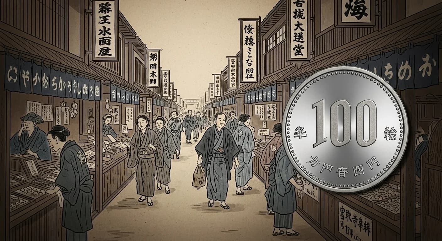 札幌冬季オリンピック記念100円白銅貨にまつわる歴史的場面（第3章）