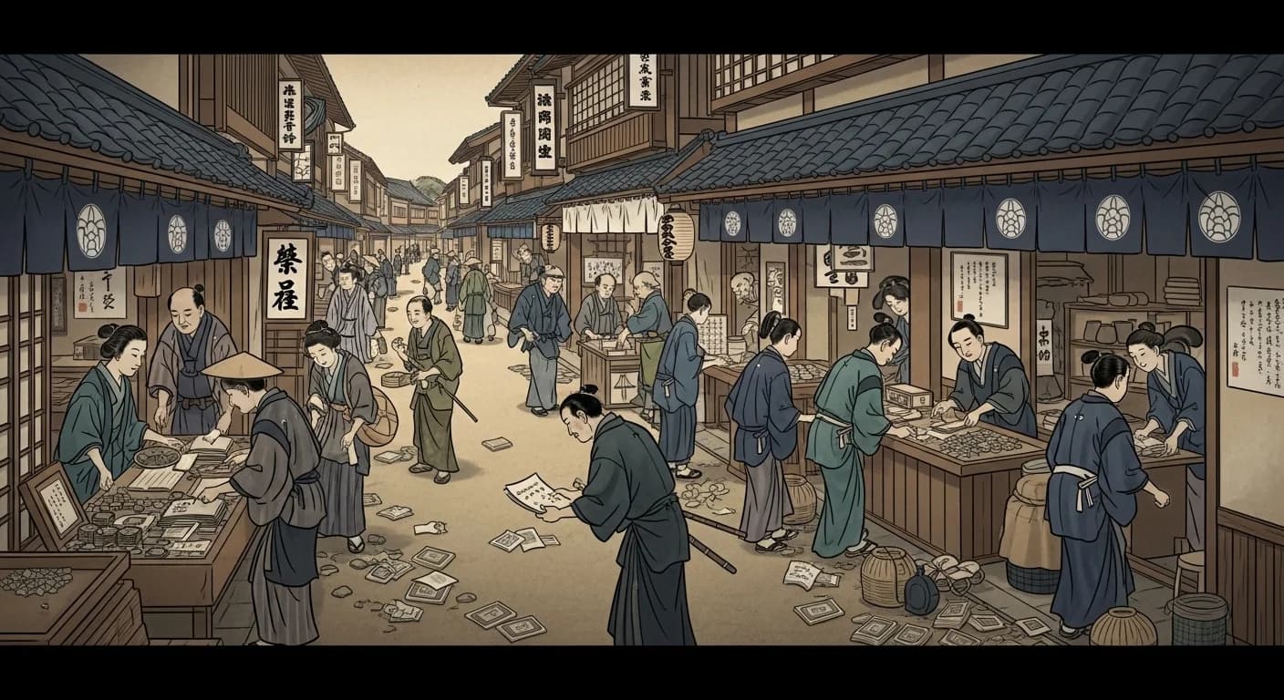 戦国期の貨幣多様化にまつわる歴史的場面（第3章）