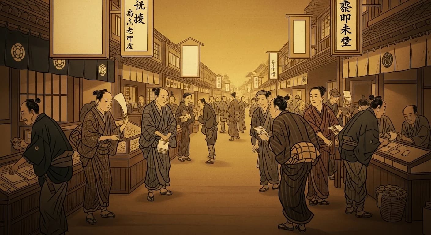江戸の商人と庶民
