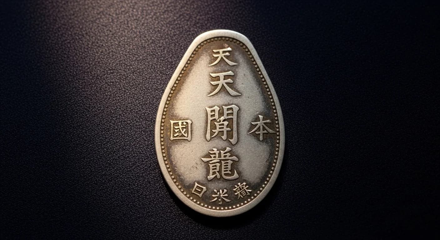 天保丁銀の画像