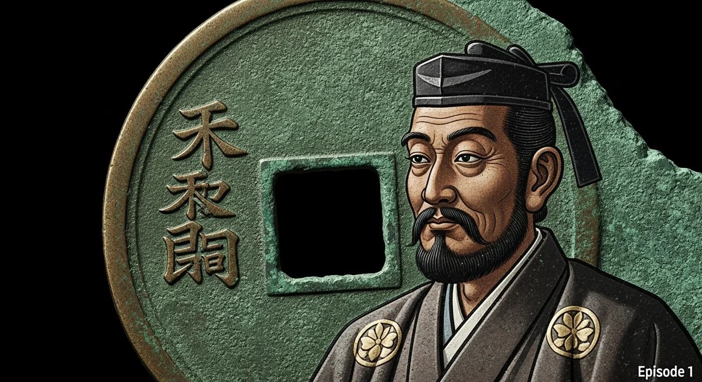 天正通宝にまつわる歴史的場面（第1章）