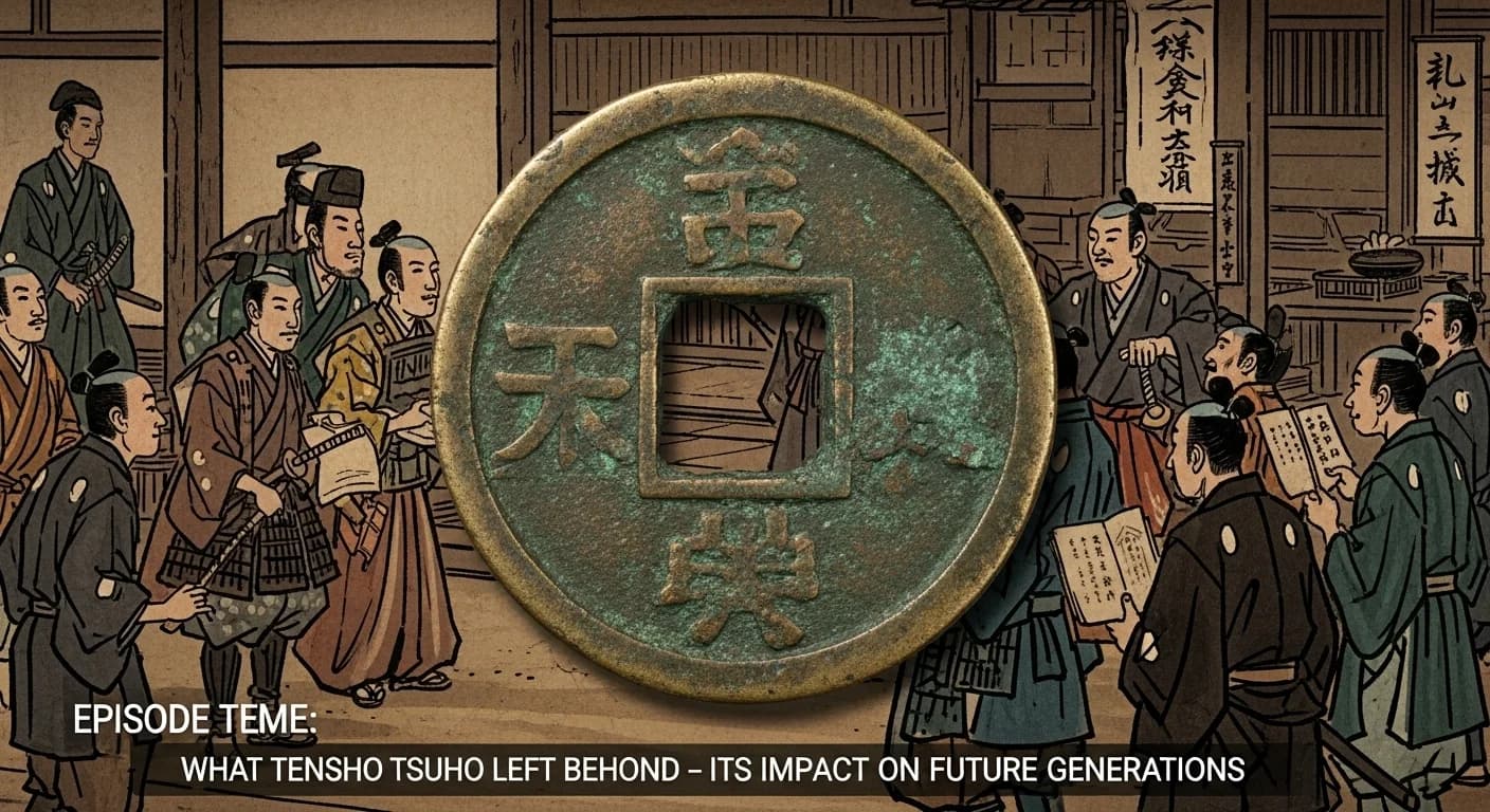天正通宝にまつわる歴史的場面（第4章）