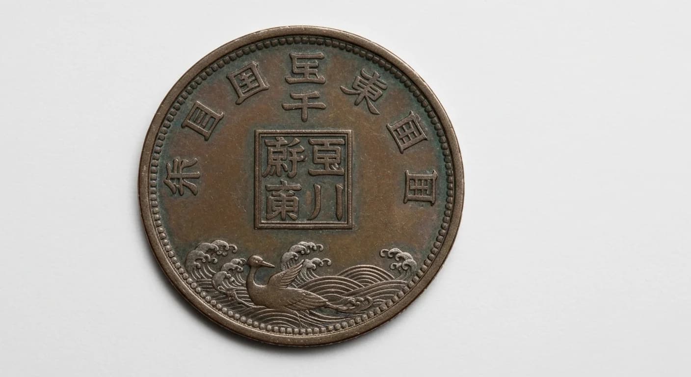 穴銭の相場と落札データのイメージ