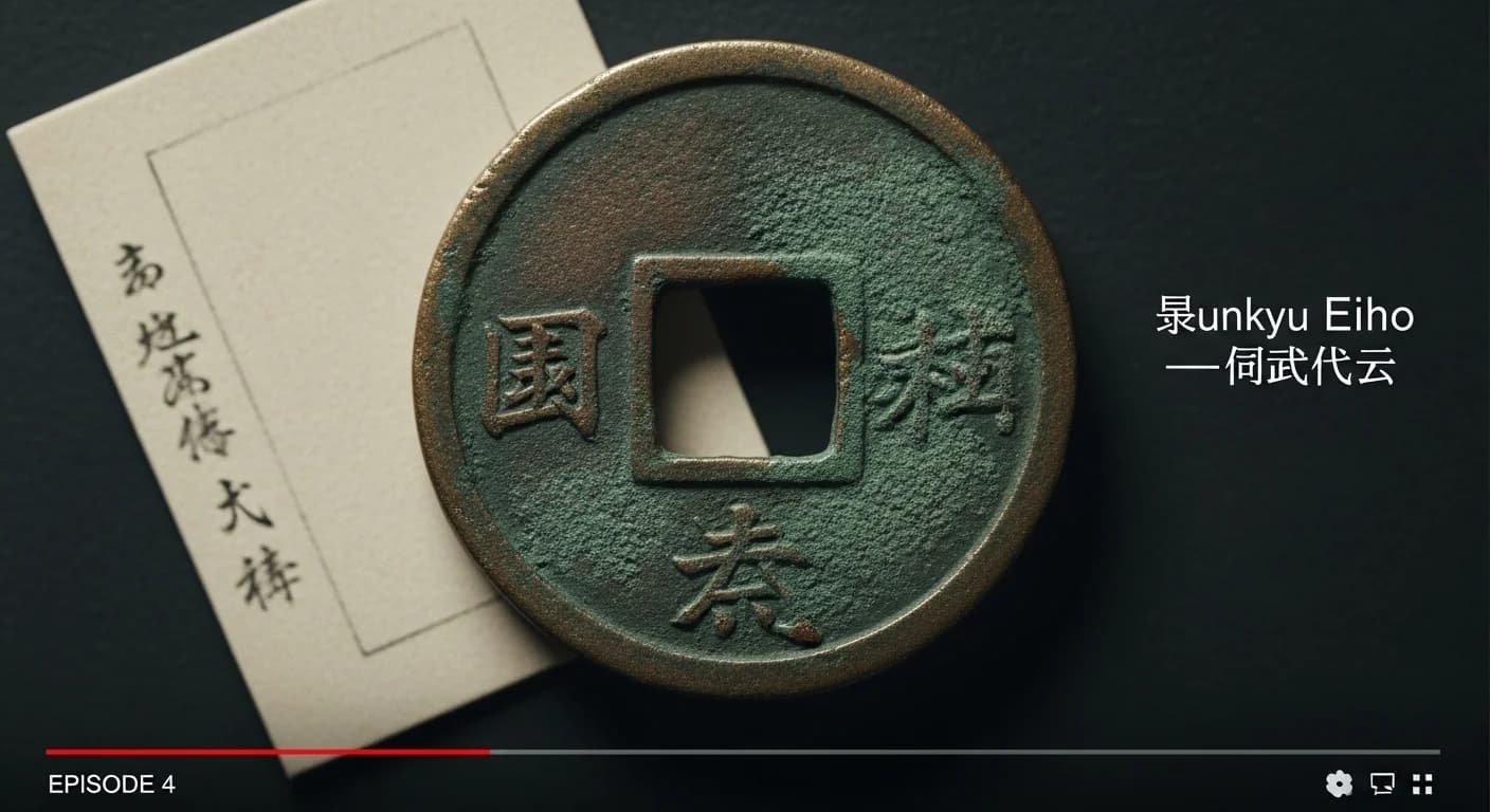 文久永宝にまつわる歴史的場面(第4章)
